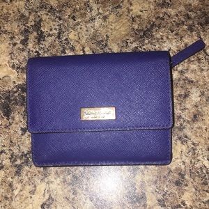 Kate spade wallet blue